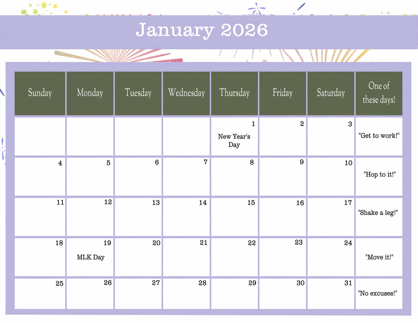 The Eighth Day of the Week